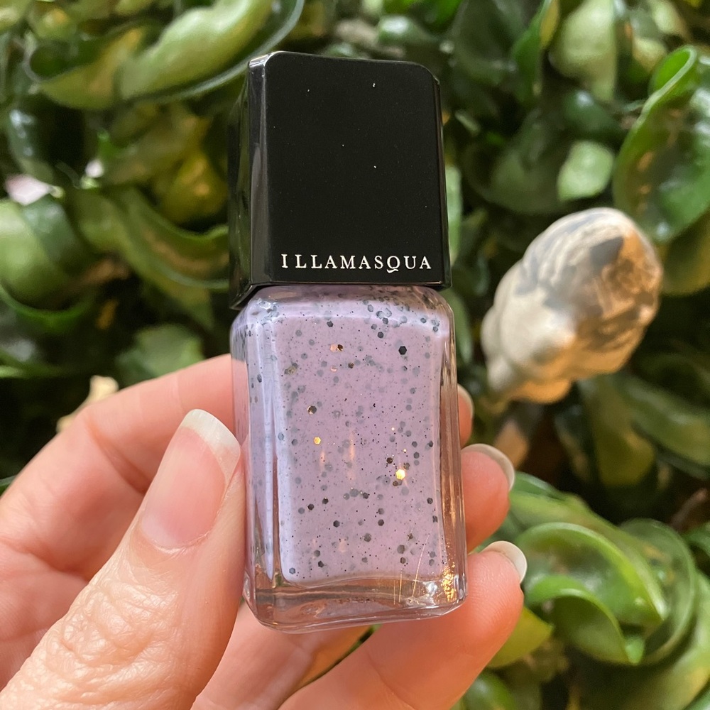 Super Rare Ilamasqua Speckle Nail In Speckle 0.5 Oz Light Purple